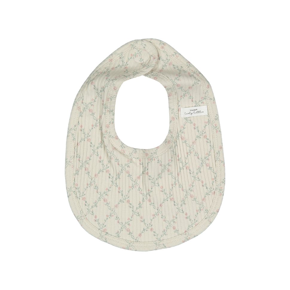 Lattice Pink Bib