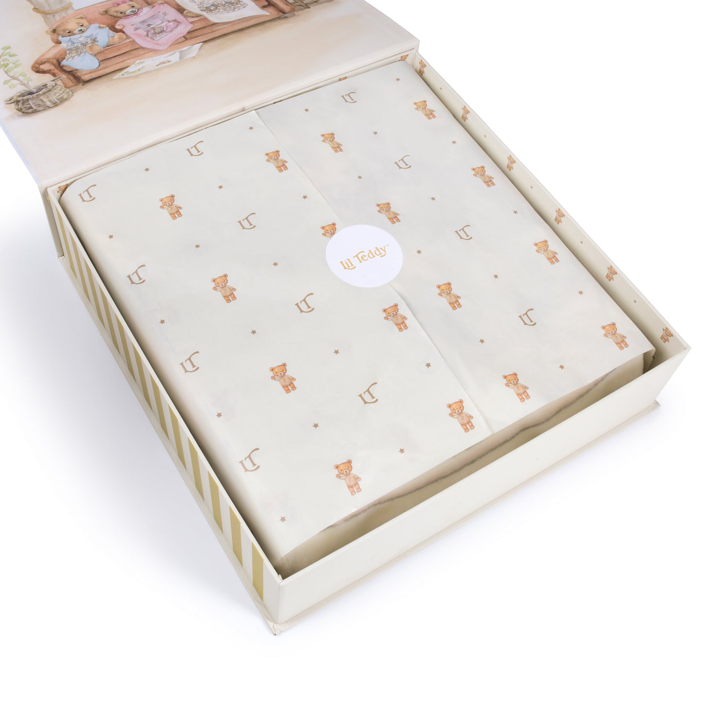 Teddy's Merry Go Snuggle Sugary Pink
