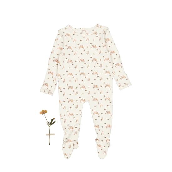 The Printed Romper Vintage Duck
