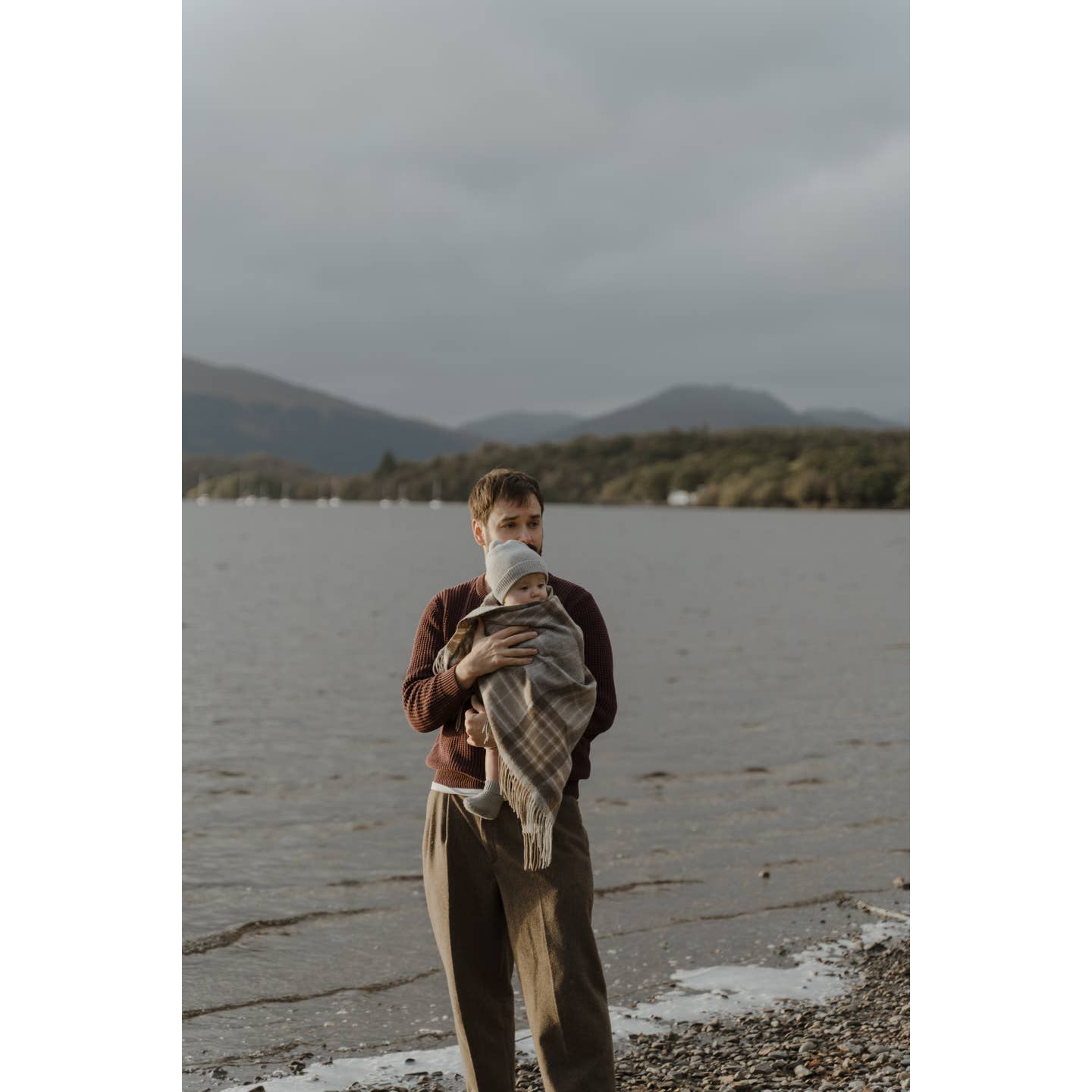 Lambswool Baby Blanket - Mackellar Tartan