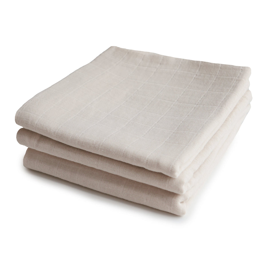 Organic Cotton Muslin Clothes-3 Pack