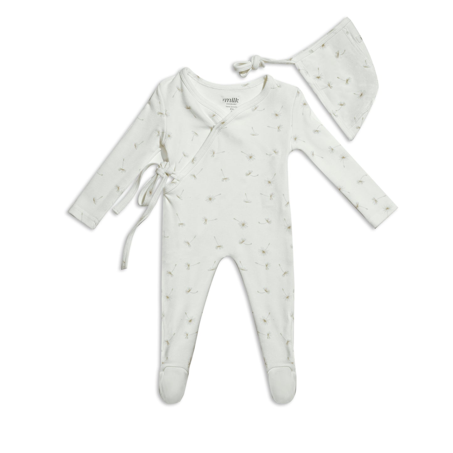 Plush Wrap Footie Set Wildflower