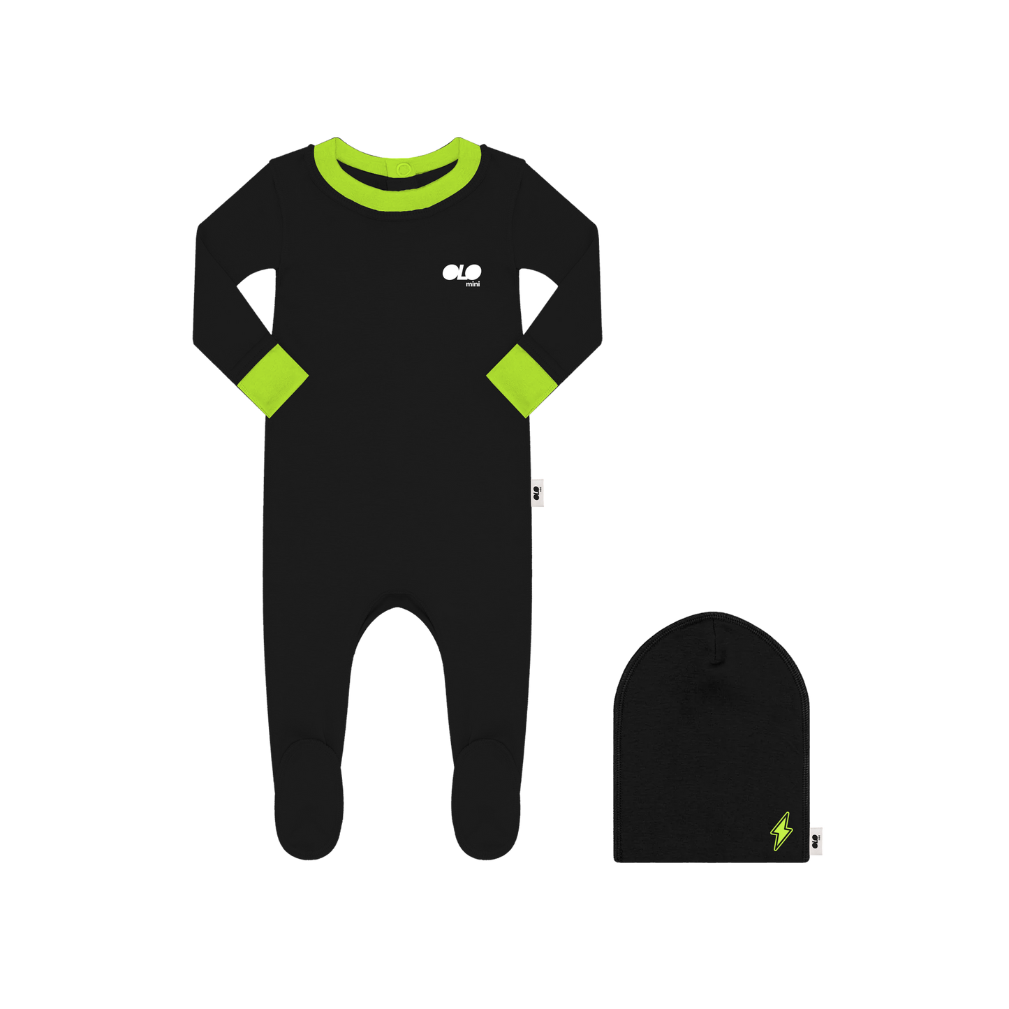 OLO Blaze Footie Beanie Set