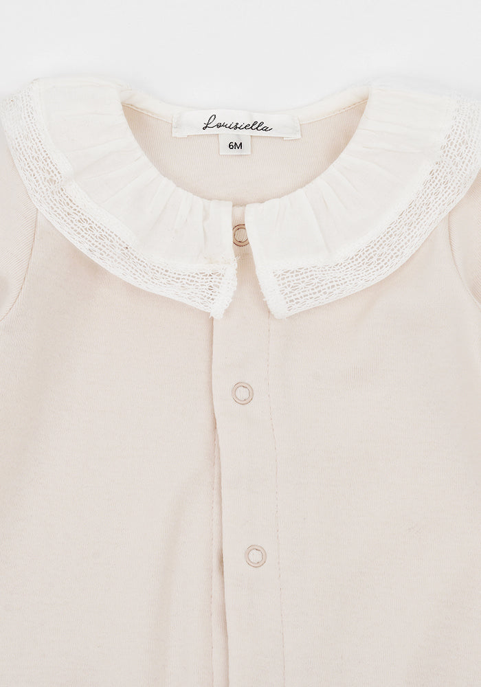 Baby Reverie Organic Romper Pink