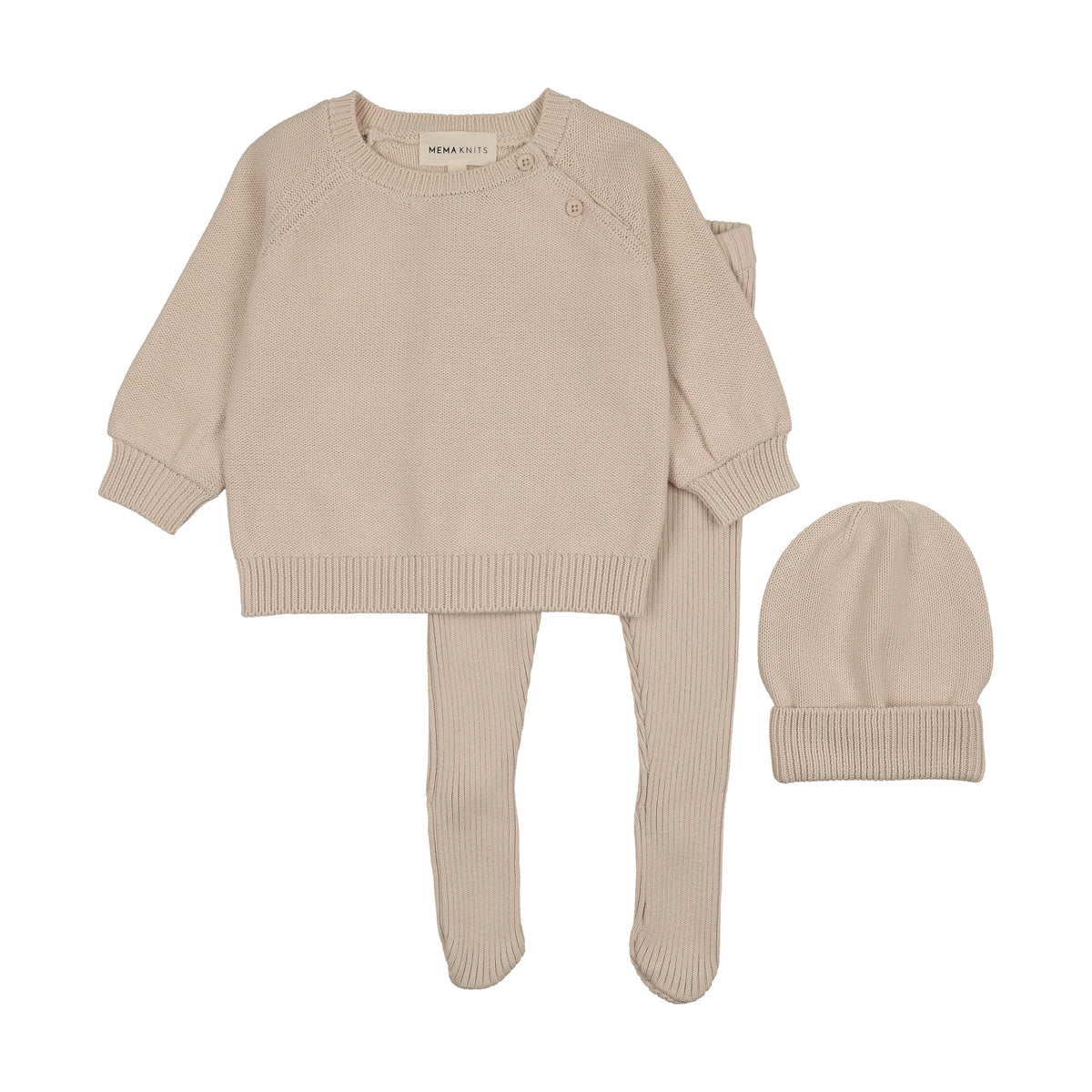 Knit 2pc Set - Sand