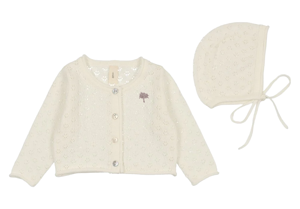 Milk Denmark Keepsake Pointelle Cardigan