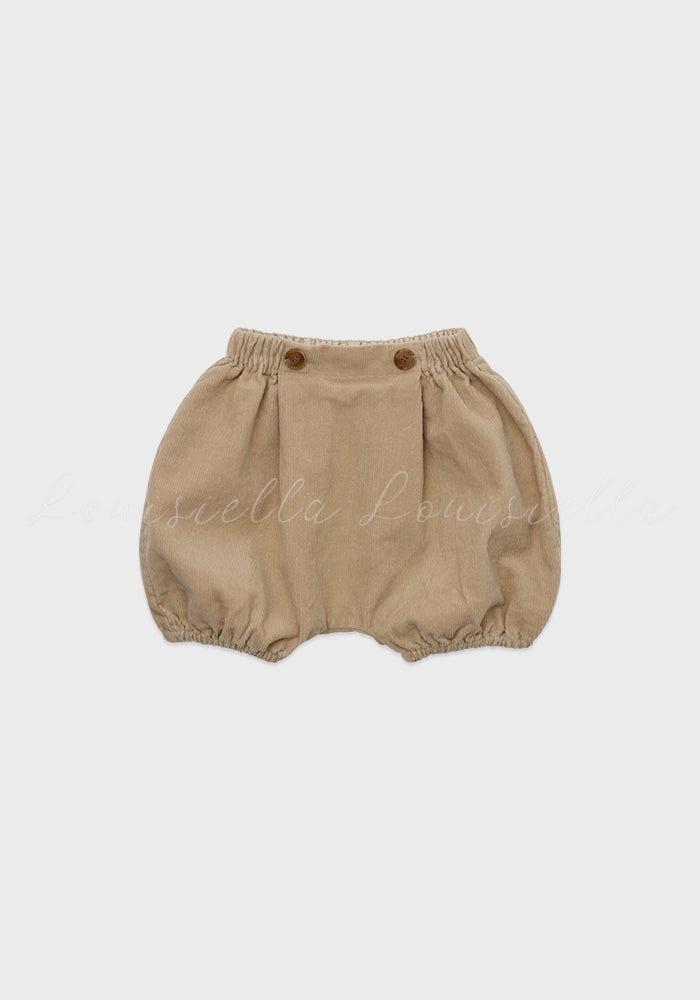 Louisiella Baby Arabella Corduroy Blouse & Bloomer Set