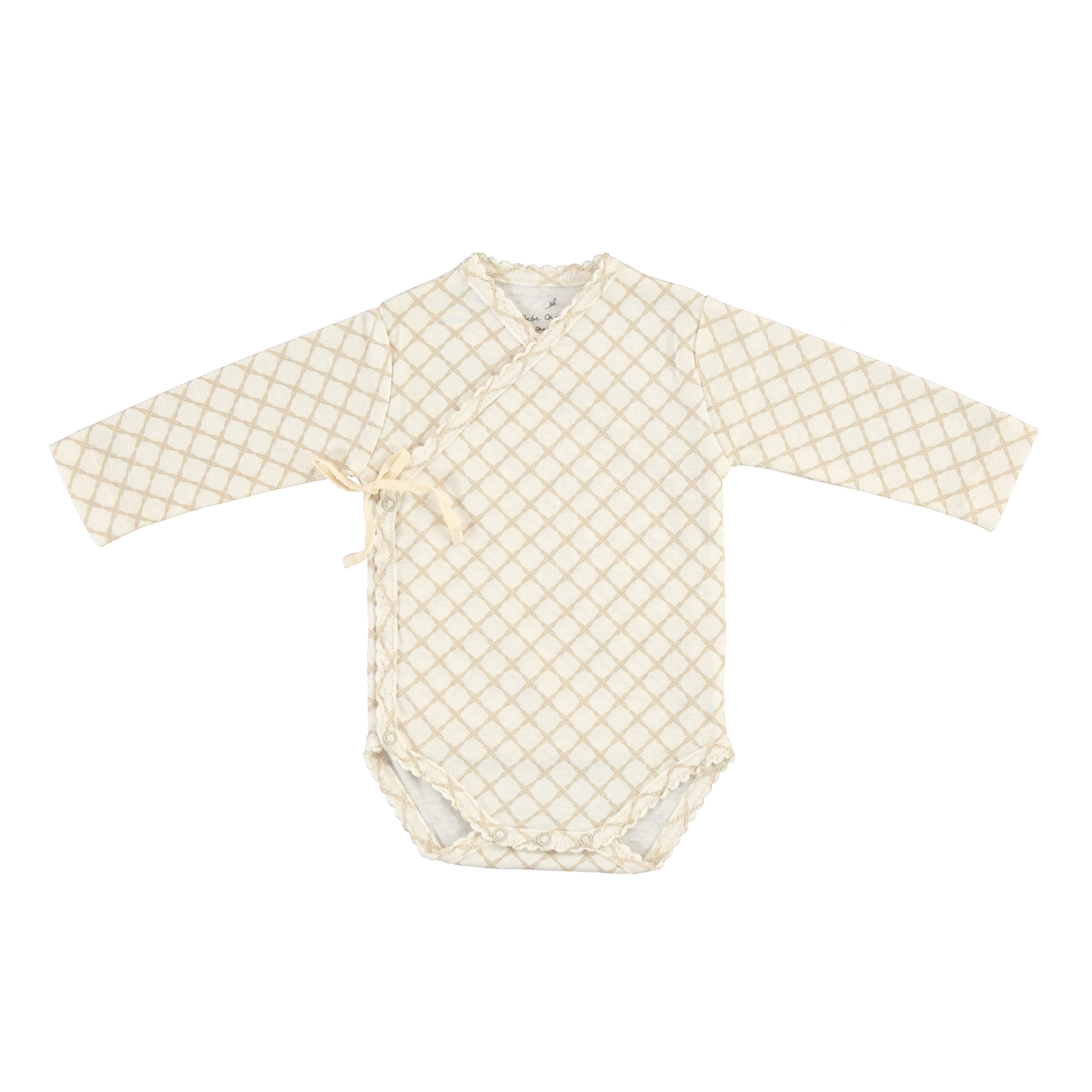 Maree Wrap Onesie & Footed Leggings Natural + Bonnet