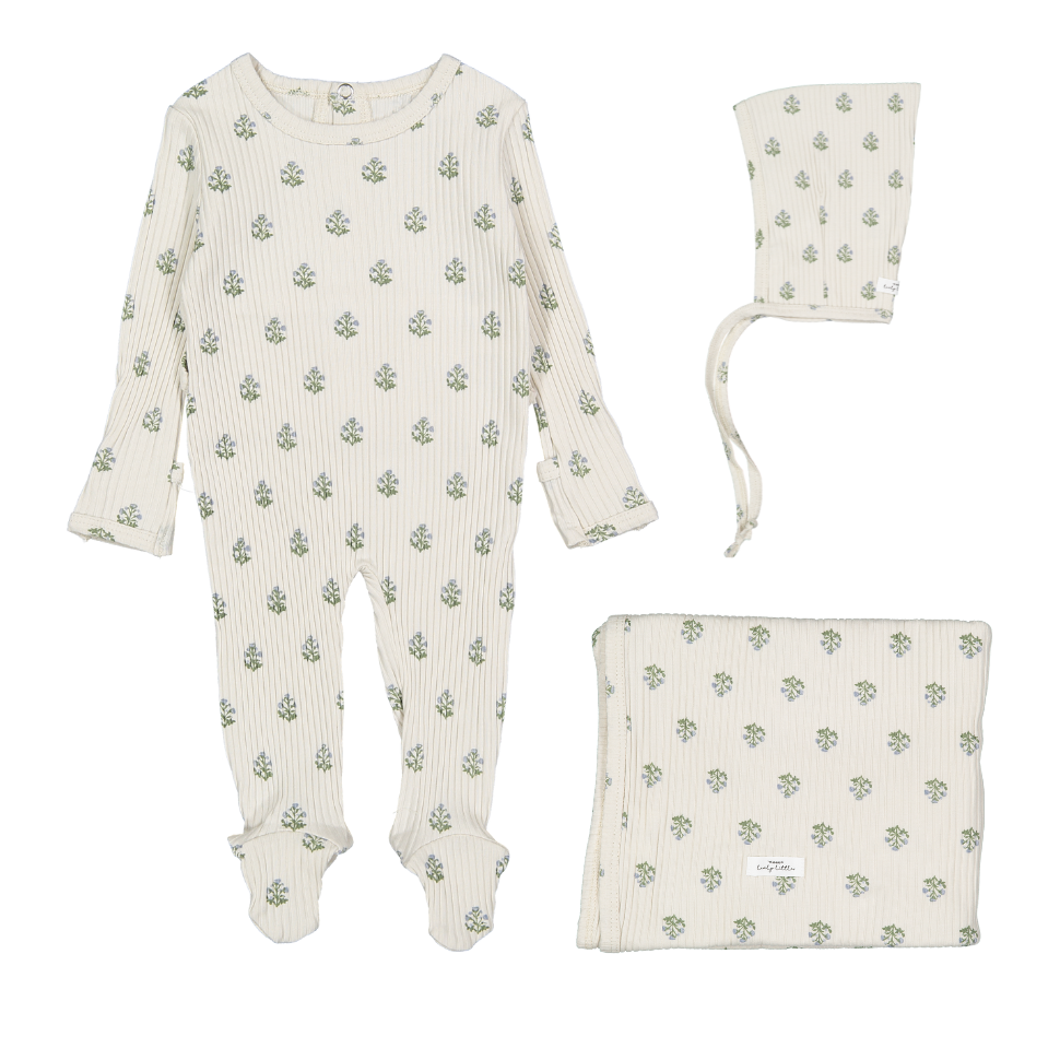 Lovely Littles Zara 3pc Set - Blue