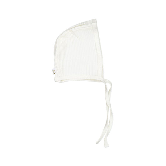 Ribbed bebe bonnet