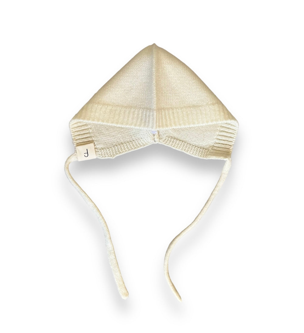 Cashmere Swaddle Wrap & Bonnet - Ivory