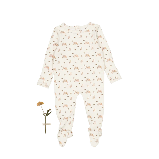 The Printed Romper Vintage Duck