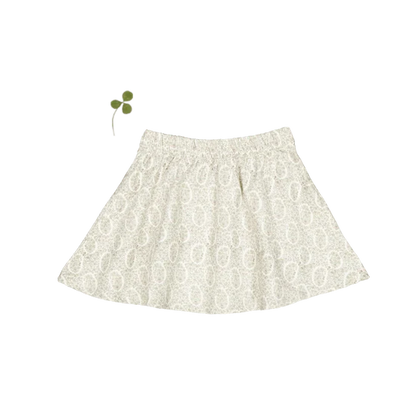 The Corduroy Skirt Lila Floral