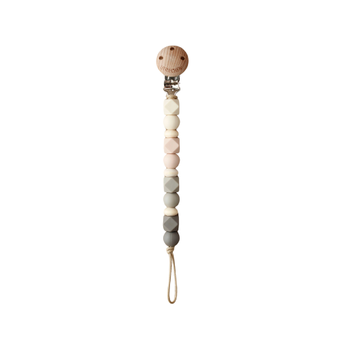 Robin Pacifier Clip- Pink