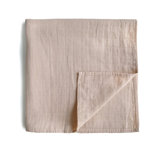 Muslin Swaddle Blanket - Blush