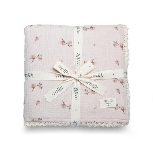 Lace Edge Blankets Blossom