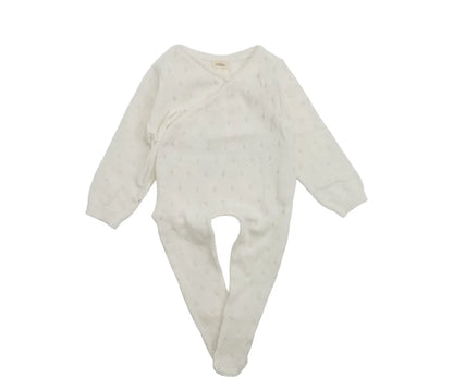 Pointelle Babygrow Ivory