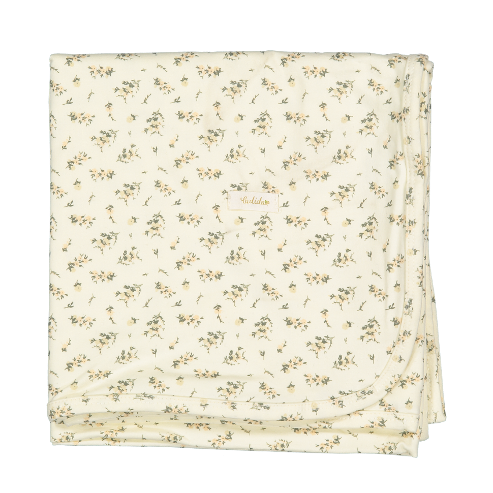 Blush Flowering Fern Blanket