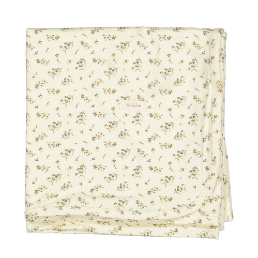 Blush Flowering Fern Blanket