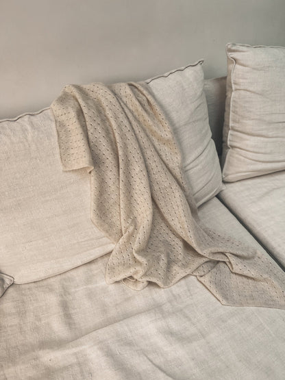 Cashmere Blanket - Apricot