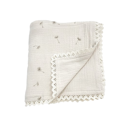 Lace Edge Blankets Wildflower