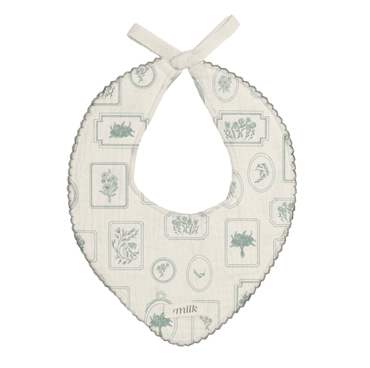 Milk Denmark Keepsake Bib Boys