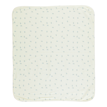 Bebe Organic Aaron Blanket- Blue