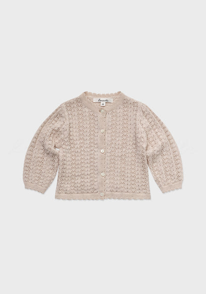 Louisiella Baby Lavera Knit Cardigan Pink