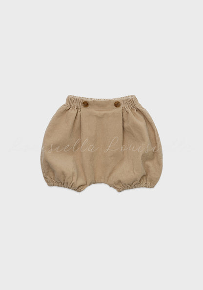 Louisiella Baby Arabella Corduroy Blouse & Bloomer Set