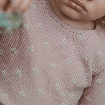 The Printed Romper - Rosewood Sprout