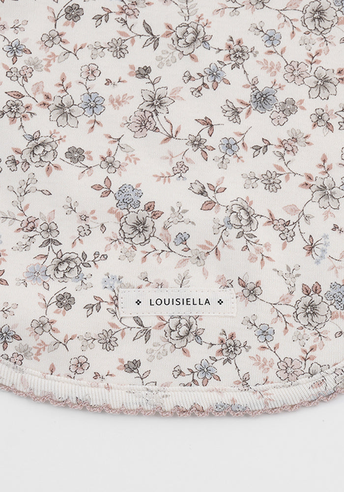 Baby Thessaria Vintage Organic Bib - Pink