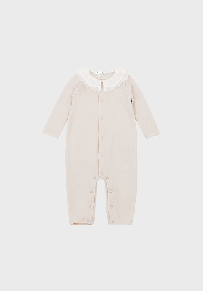 Baby Reverie Organic Romper Pink
