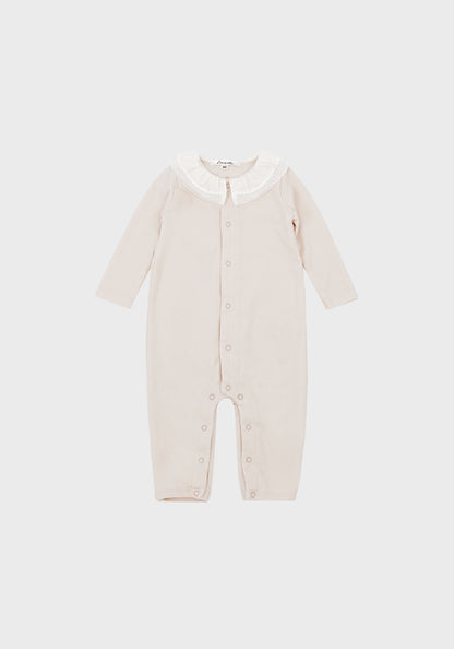 Baby Reverie Organic Romper Pink