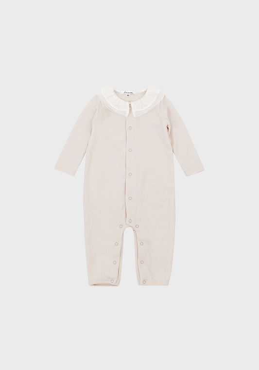 Baby Reverie Organic Romper Pink