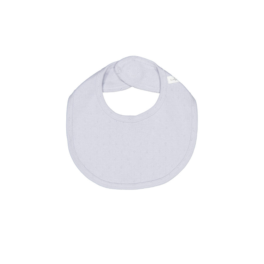 The Pointelle Bib - Dew Drop