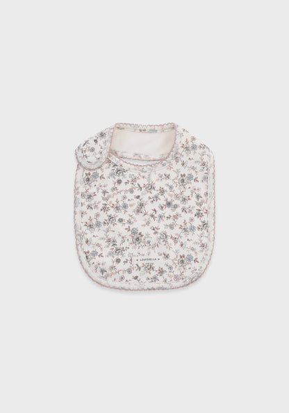 Baby Thessaria Vintage Organic Bib - Pink
