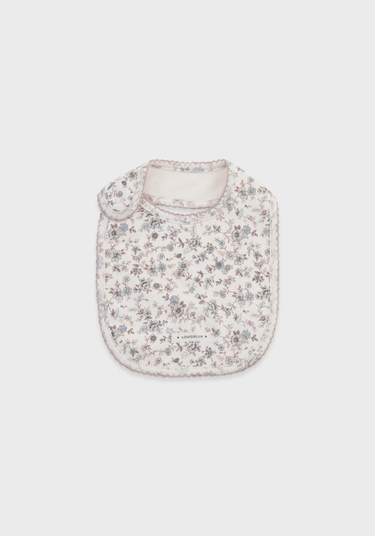 Baby Thessaria Vintage Organic Bib - Pink