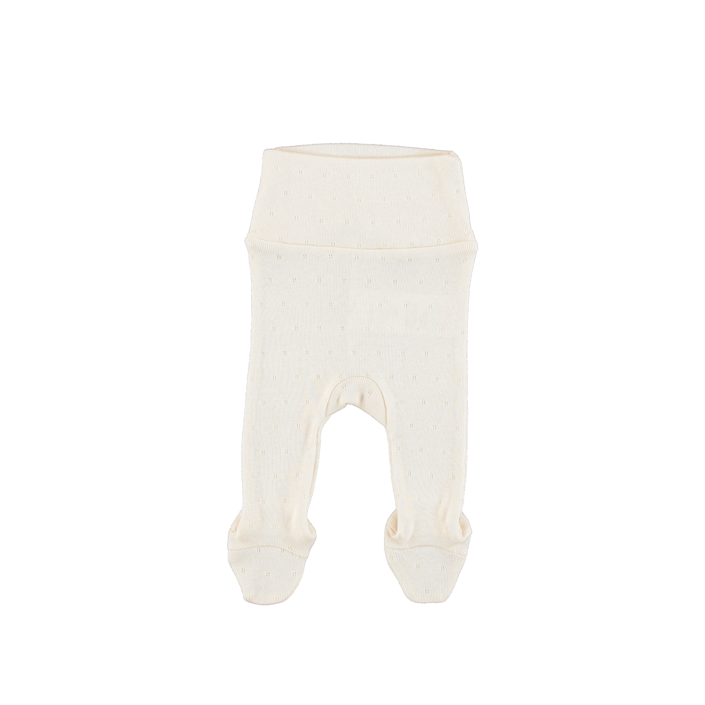 Bebe Organic Pointelle Wrap Onesie & Leggings - Natural
