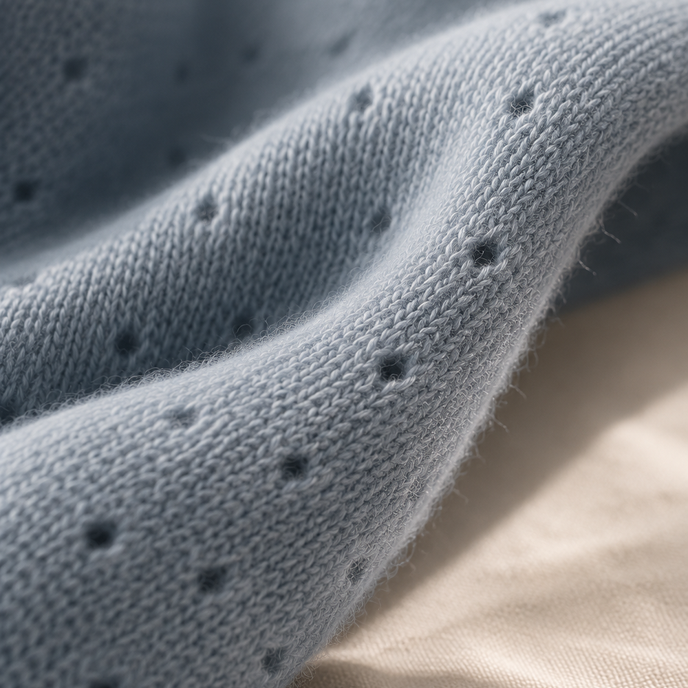 Cashmere Blanket - Blue