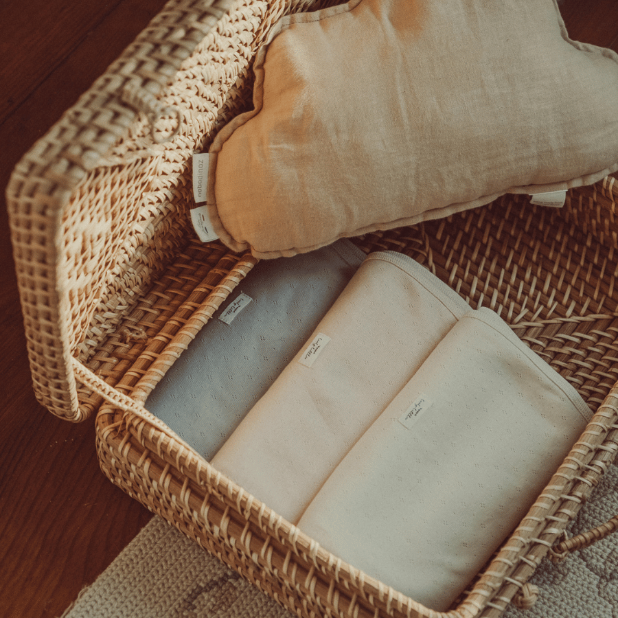 The Pointelle Blanket - Dew Drop