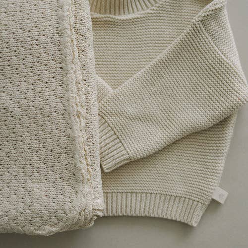 August River Knit Heirloom Blanket