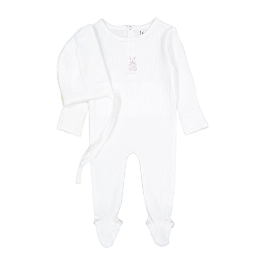 Ladida Layette Rose Bunny 2pc set
