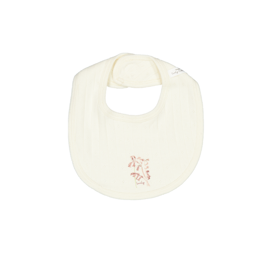 The Printed Bib - Pink Bluebelle