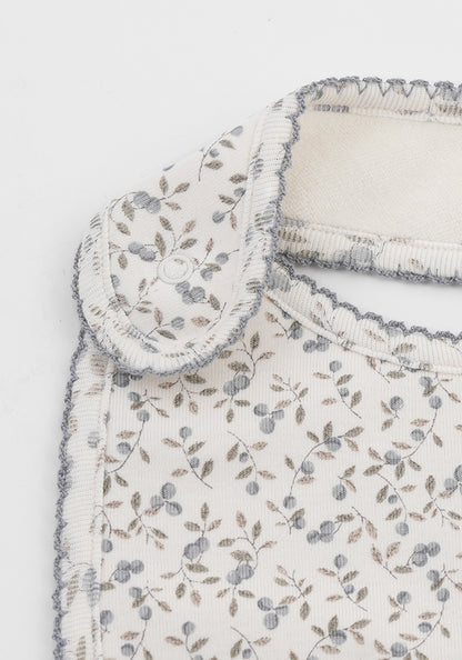 Baby Livie Vintage Organic Bib - Blue