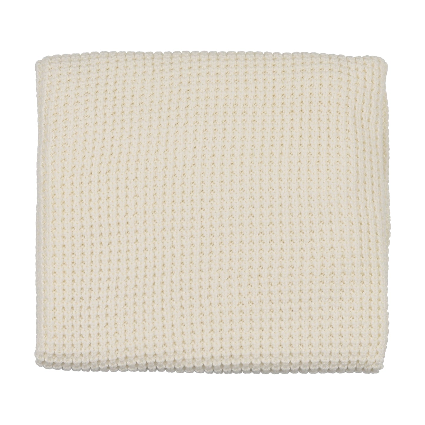 Mema Knits Knit Blanket Ivory