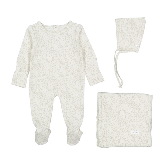 Lovely Littles Flutter 3pc Set - Beige