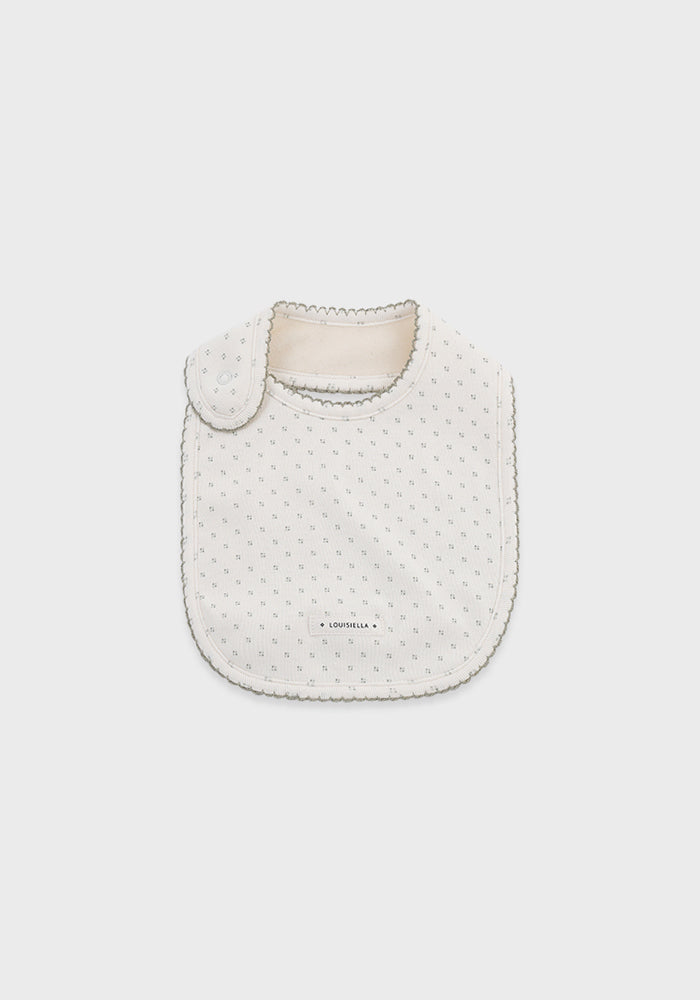 Baby Berian Organic Bib - Khaki