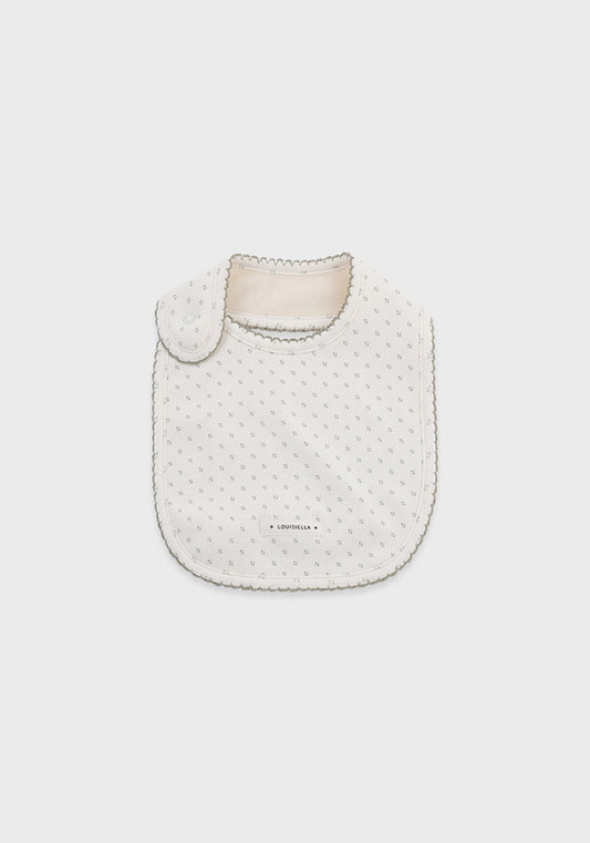 Baby Berian Organic Bib - Khaki