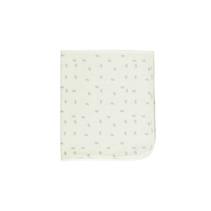 Bebe Organic Aaron Blanket- Blue