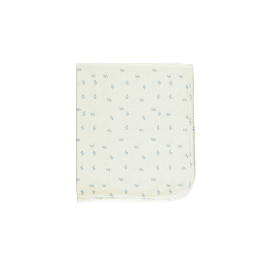 Bebe Organic Aaron Blanket- Blue